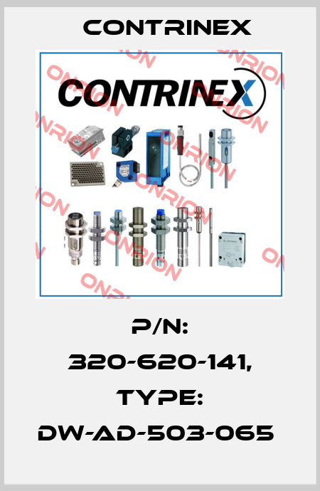 P/N: 320-620-141, Type: DW-AD-503-065  Contrinex