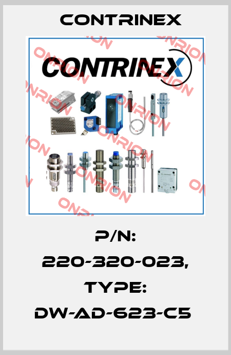 P/N: 220-320-023, Type: DW-AD-623-C5  Contrinex