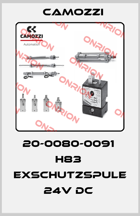 20-0080-0091  H83  EXSCHUTZSPULE 24V DC  Camozzi