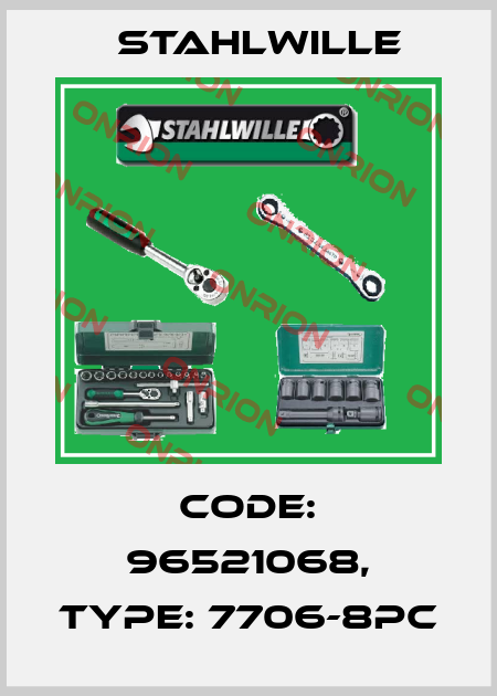 Code: 96521068, Type: 7706-8PC Stahlwille