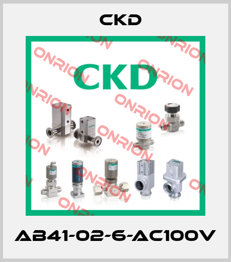 AB41-02-6-AC100V Ckd