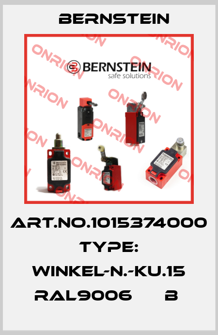 Art.No.1015374000 Type: WINKEL-N.-KU.15 RAL9006      B  Bernstein
