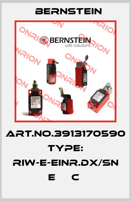 Art.No.3913170590 Type: RIW-E-EINR.DX/SN       E     C  Bernstein