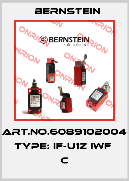 Art.No.6089102004 Type: IF-U1Z IWF                   C Bernstein