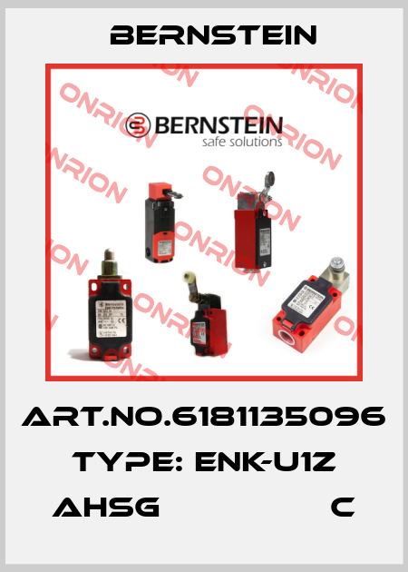 Art.No.6181135096 Type: ENK-U1Z AHSG                 C Bernstein