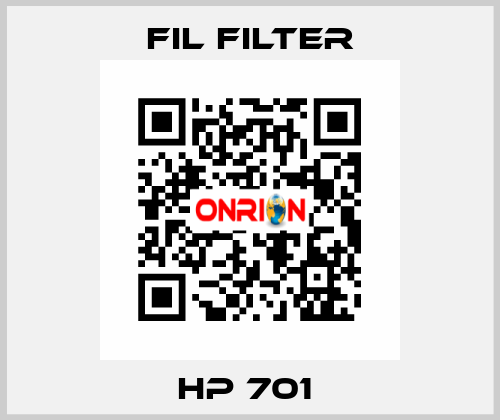 HP 701  Fil Filter