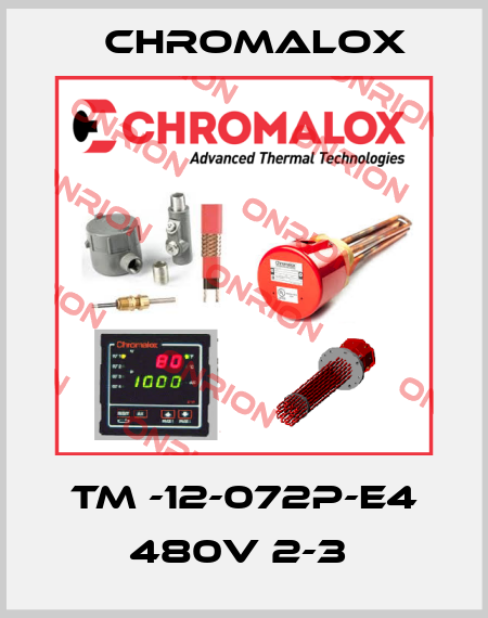 TM -12-072P-E4 480V 2-3  Chromalox