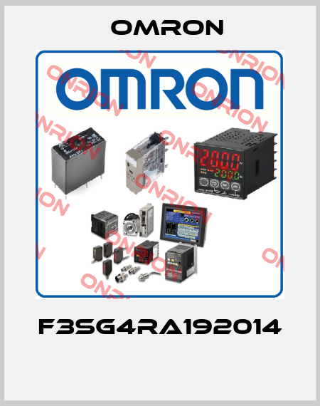 F3SG4RA192014  Omron