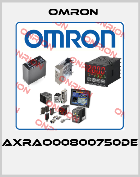 AXRAO00800750DE  Omron