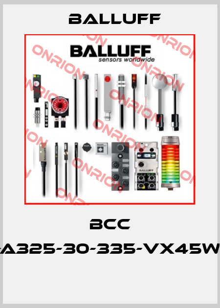 BCC A325-A325-30-335-VX45W6-020  Balluff