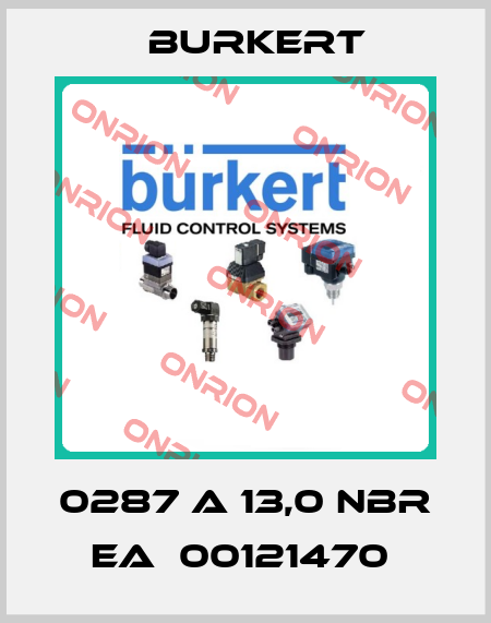 0287 A 13,0 NBR EA  00121470  Burkert