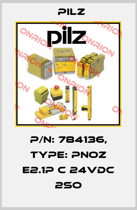 p/n: 784136, Type: PNOZ e2.1p C 24VDC 2so Pilz