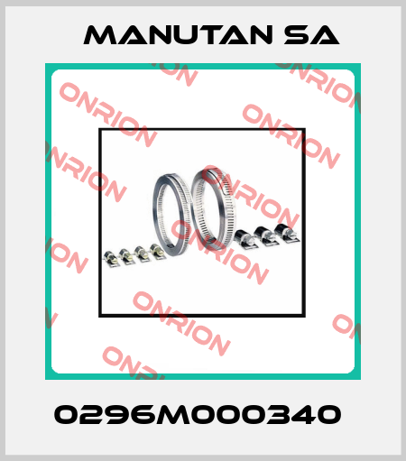 0296M000340  Manutan SA