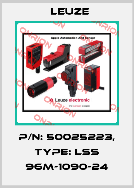 p/n: 50025223, Type: LSS 96M-1090-24 Leuze