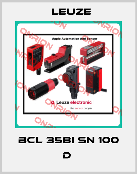 BCL 358i SN 100 D  Leuze