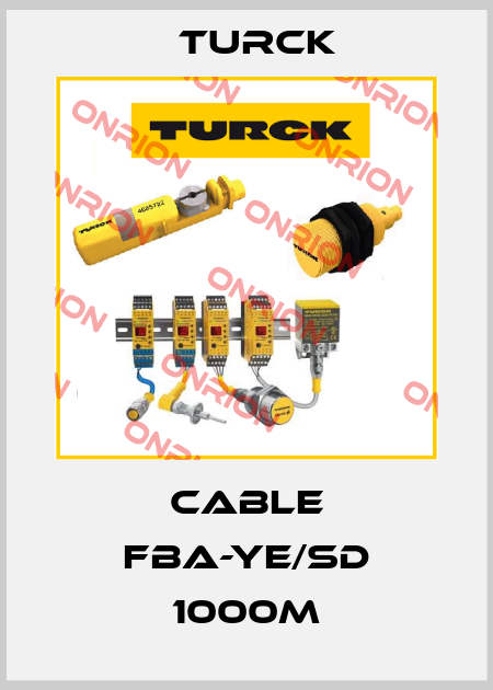 CABLE FBA-YE/SD 1000M Turck