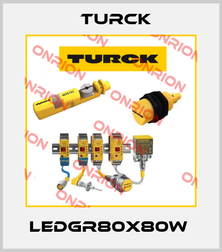 LEDGR80X80W  Turck