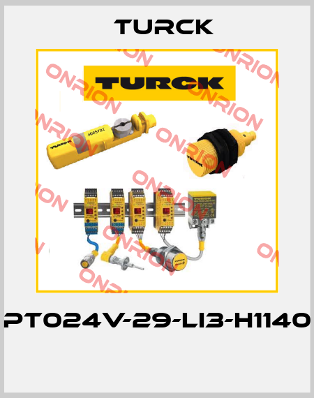 PT024V-29-LI3-H1140  Turck