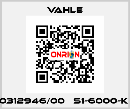 0312946/00   S1-6000-K  Vahle