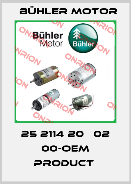 25 2114 20 б02 00-OEM product  Bühler Motor