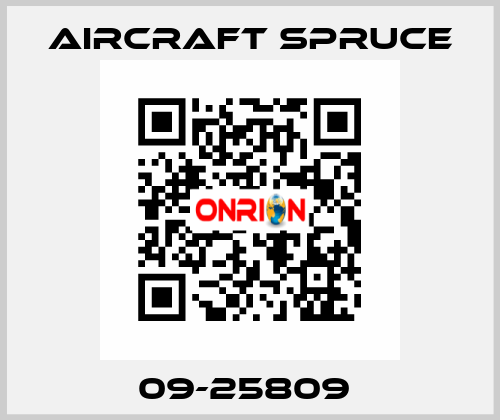 09-25809  Aircraft Spruce