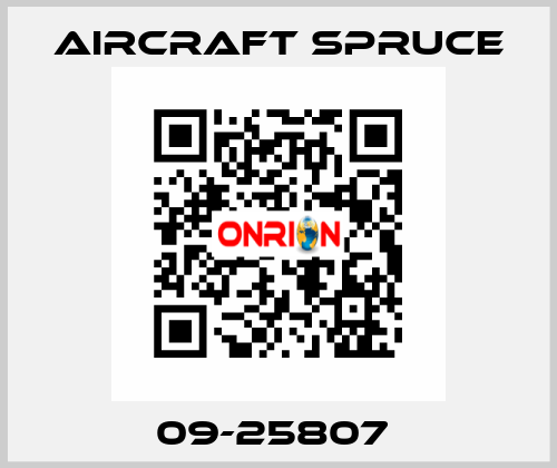 09-25807  Aircraft Spruce