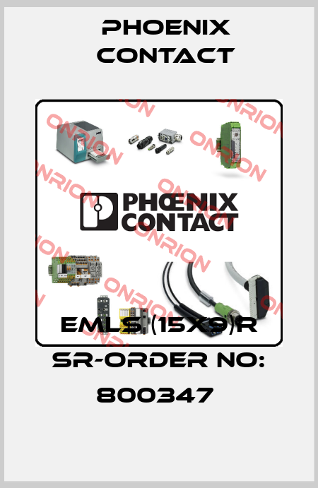 EMLS (15X9)R SR-ORDER NO: 800347  Phoenix Contact