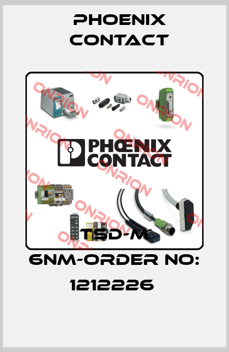 TSD-M 6NM-ORDER NO: 1212226  Phoenix Contact