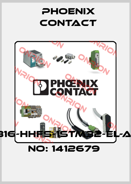 HC-STA-B16-HHFS-1STM32-EL-AL-ORDER NO: 1412679  Phoenix Contact