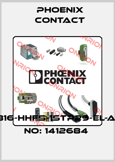 HC-STA-B16-HHFS-1STP29-EL-AL-ORDER NO: 1412684  Phoenix Contact