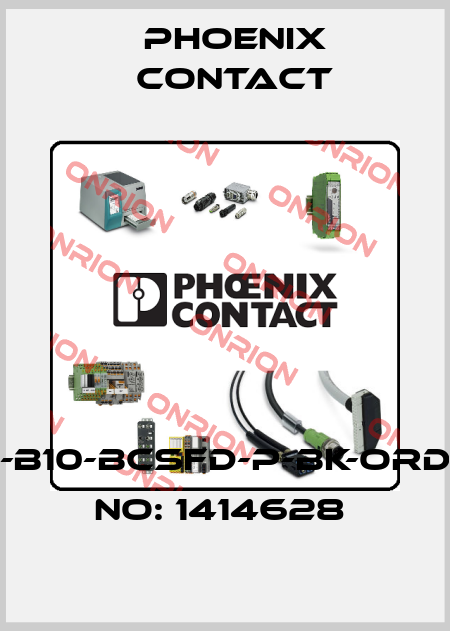 HC-B10-BCSFD-P-BK-ORDER NO: 1414628  Phoenix Contact