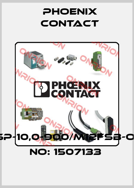 SAC-5P-10,0-900/M12FSB-ORDER NO: 1507133  Phoenix Contact