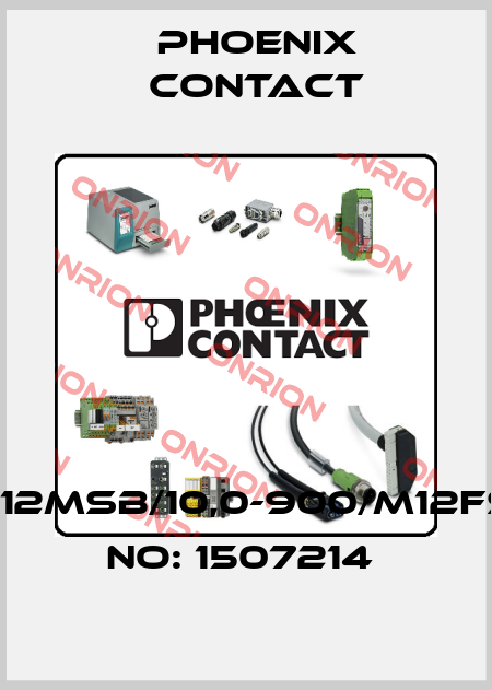 SAC-5P-M12MSB/10,0-900/M12FSB-ORDER NO: 1507214  Phoenix Contact