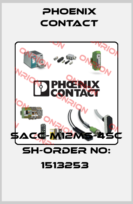 SACC-M12MS-4SC SH-ORDER NO: 1513253  Phoenix Contact