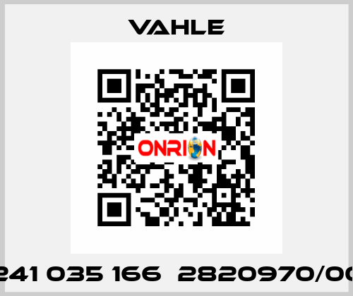 241 035 166  2820970/00 Vahle