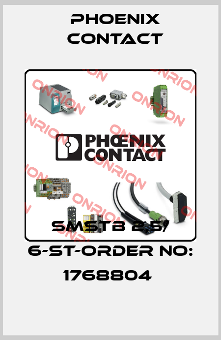 SMSTB 2,5/ 6-ST-ORDER NO: 1768804  Phoenix Contact