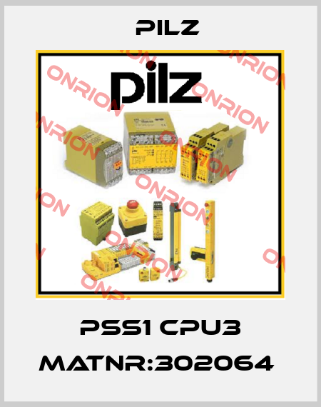 PSS1 CPU3 MatNr:302064  Pilz