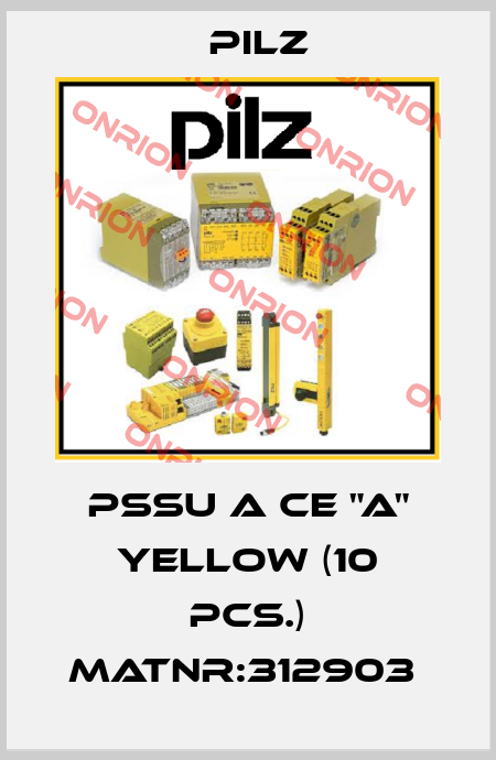 PSSu A CE "A" yellow (10 pcs.) MatNr:312903  Pilz
