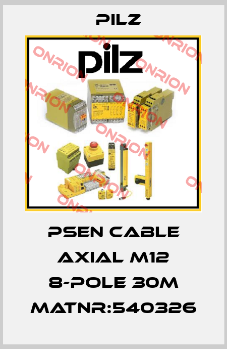 PSEN cable axial M12 8-pole 30m MatNr:540326 Pilz