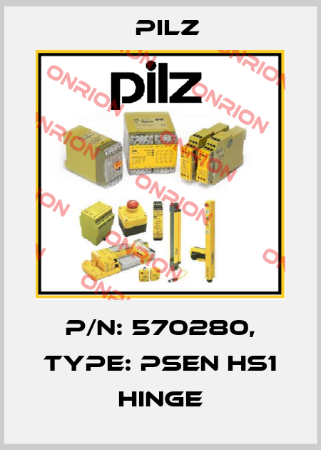 p/n: 570280, Type: PSEN hs1 hinge Pilz