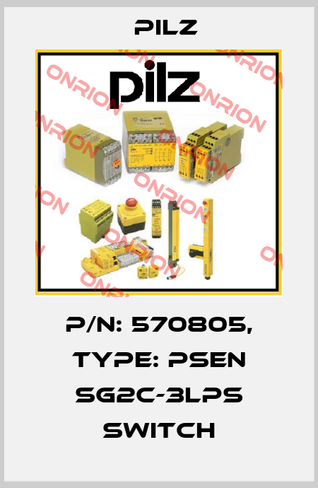 p/n: 570805, Type: PSEN sg2c-3LPS switch Pilz
