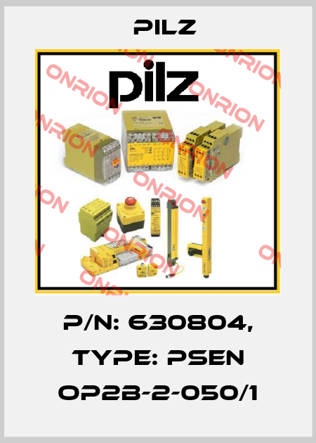 p/n: 630804, Type: PSEN op2B-2-050/1 Pilz