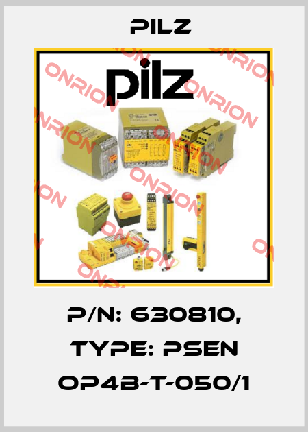 p/n: 630810, Type: PSEN op4B-T-050/1 Pilz