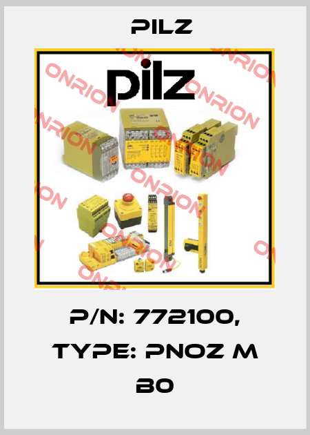 p/n: 772100, Type: PNOZ m B0 Pilz