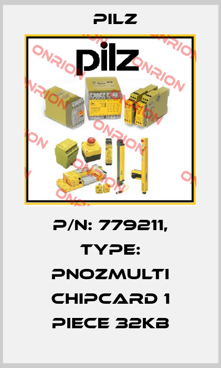 p/n: 779211, Type: PNOZmulti Chipcard 1 piece 32kB Pilz