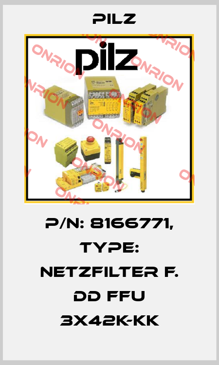 p/n: 8166771, Type: Netzfilter f. DD FFU 3X42K-KK Pilz