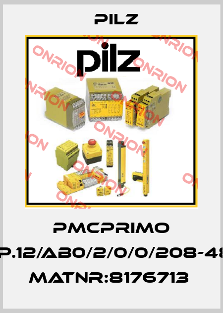 PMCprimo DriveP.12/AB0/2/0/0/208-480VAC MatNr:8176713  Pilz