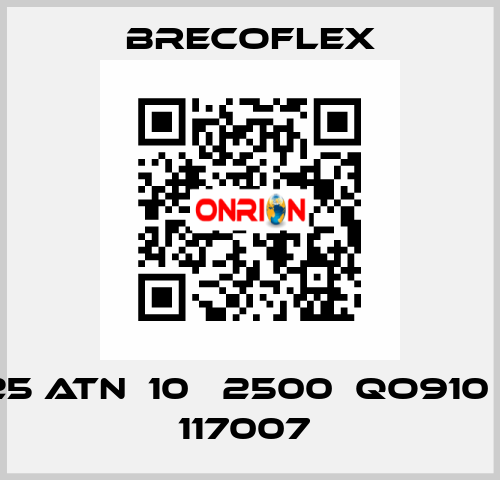 25 ATN  10   2500  QO910     117007  Brecoflex