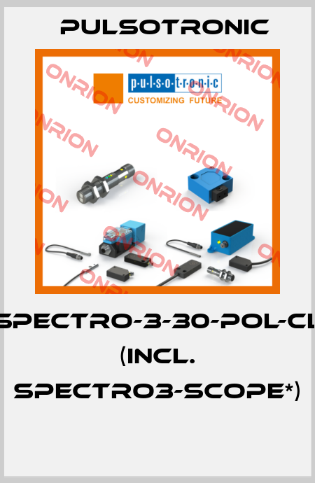 SPECTRO-3-30-POL-CL   (incl. SPECTRO3-Scope*)  Pulsotronic