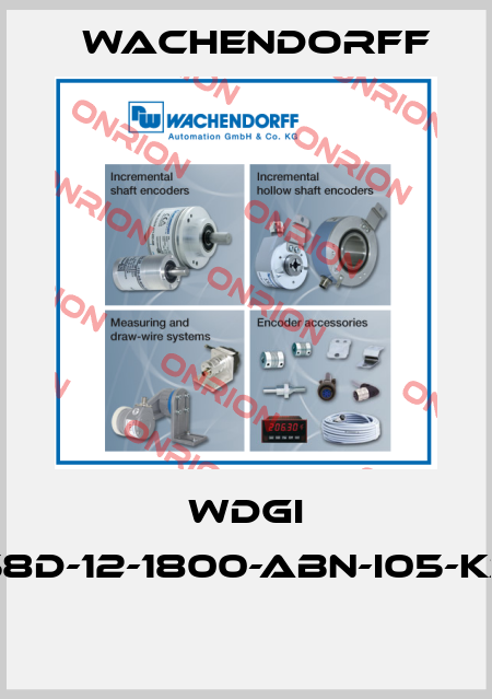WDGI 58D-12-1800-ABN-I05-K3   Wachendorff